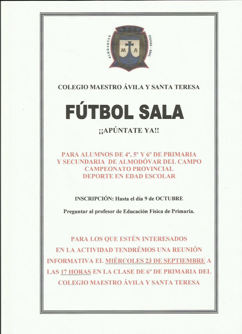 FUTBOL SALA